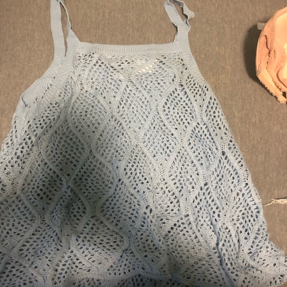 Cute and comfy crochet top from Cotton On NWT